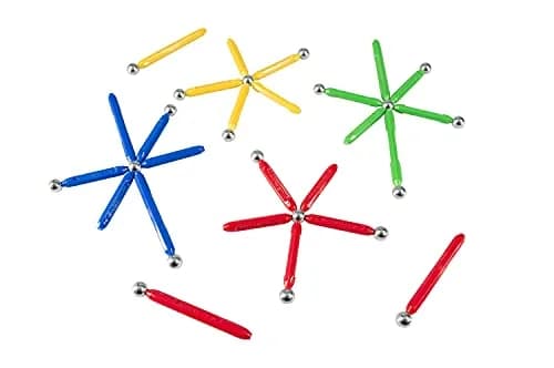 Cra-Z-Art Magtastix Balls & Rods Building Kit 45 Pieces | STEM Learning Toy thumbnail 3