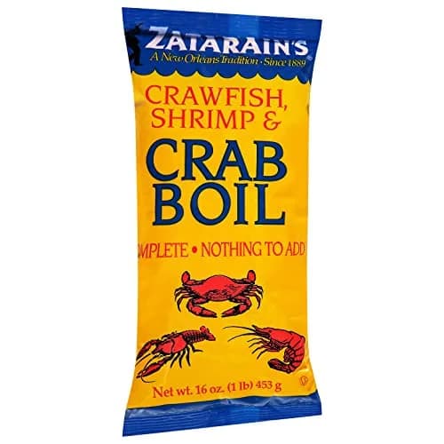 Zatarain's Crawfish, Shrimp & Crab Boil 16 oz (454 g) | Authentic New Orleans Style Seafood Seasoning thumbnail 1