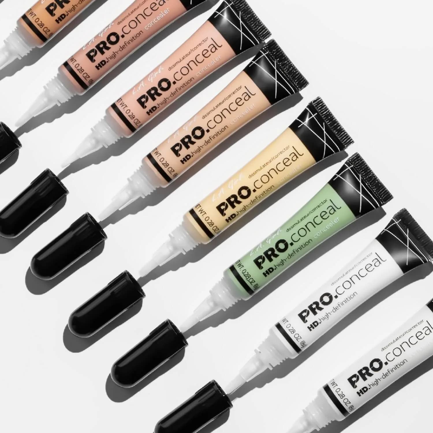 L.A. Girl Pro Conceal HD Concealer 994 Peach Corrector 8ml (0.28 Fl Oz) | Color Corrects & Conceals - view 8