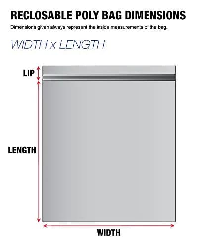 Tape Logic 3 mil Amber Reclosable UV Bags 6" x 8" (15.24cm x 20.32cm) | Pack of 1000 thumbnail 2