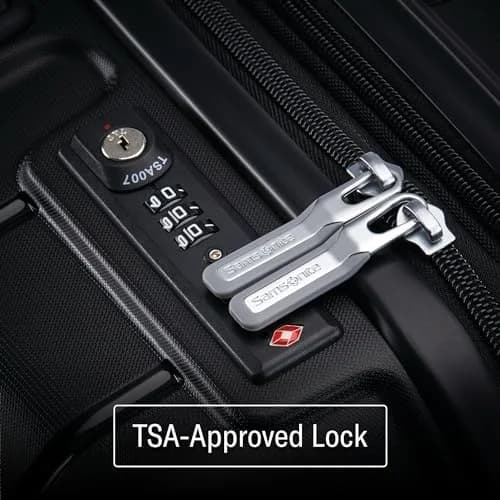 Samsonite Freeform 24-Inch Medium Luggage with Dual 360° Spinner Wheels | TSA Lock, Airline-Approved, Durable Polypropylene, Expandable for Lightweight Travel thumbnail 6