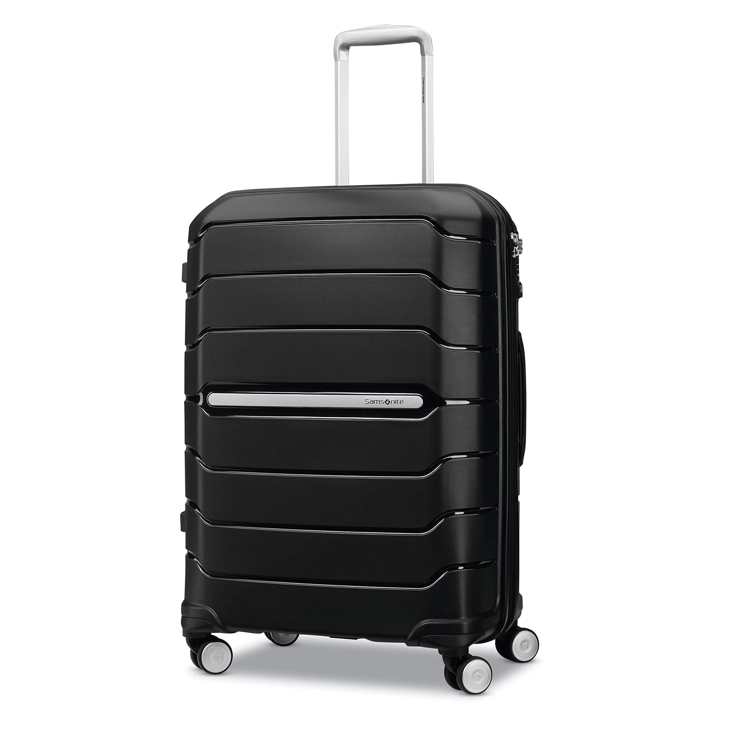 Samsonite Freeform 24-Inch Medium Luggage with Dual 360° Spinner Wheels | TSA Lock, Airline-Approved, Durable Polypropylene, Expandable for Lightweight Travel
