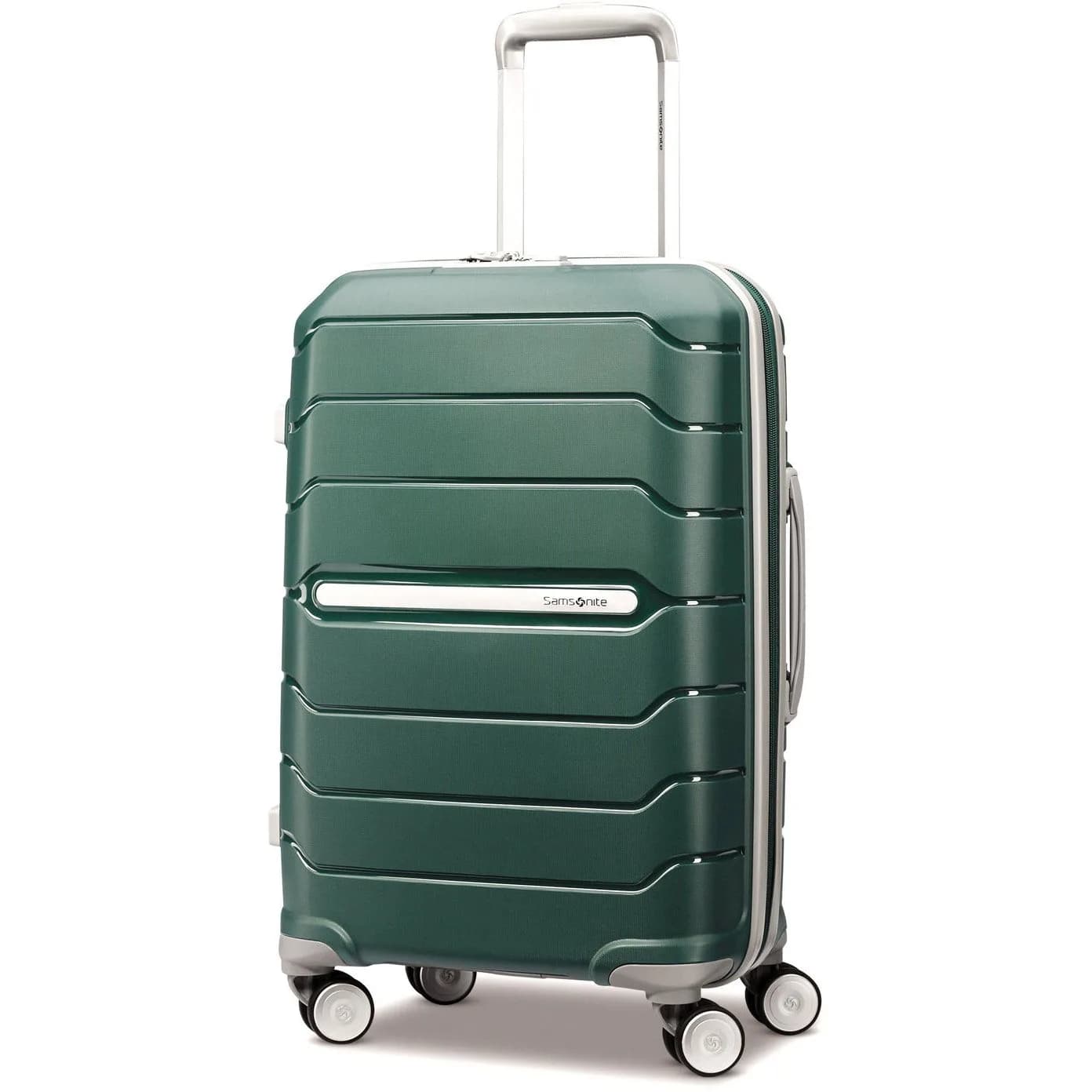 Samsonite Freeform Hardside Carry-On Luggage with Spinner Wheels - Sage Green | Lightweight, Expandable & TSA-Approved