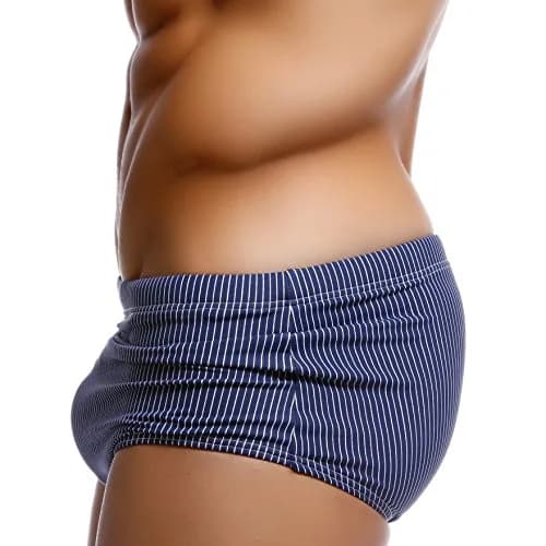 Taddlee Men’s Swimwear Sexy Swim Briefs Board Surf Shorts Boxer Trunks, Blue, Medium | Comfortable, Quick Dry, European Size Smaller thumbnail 4