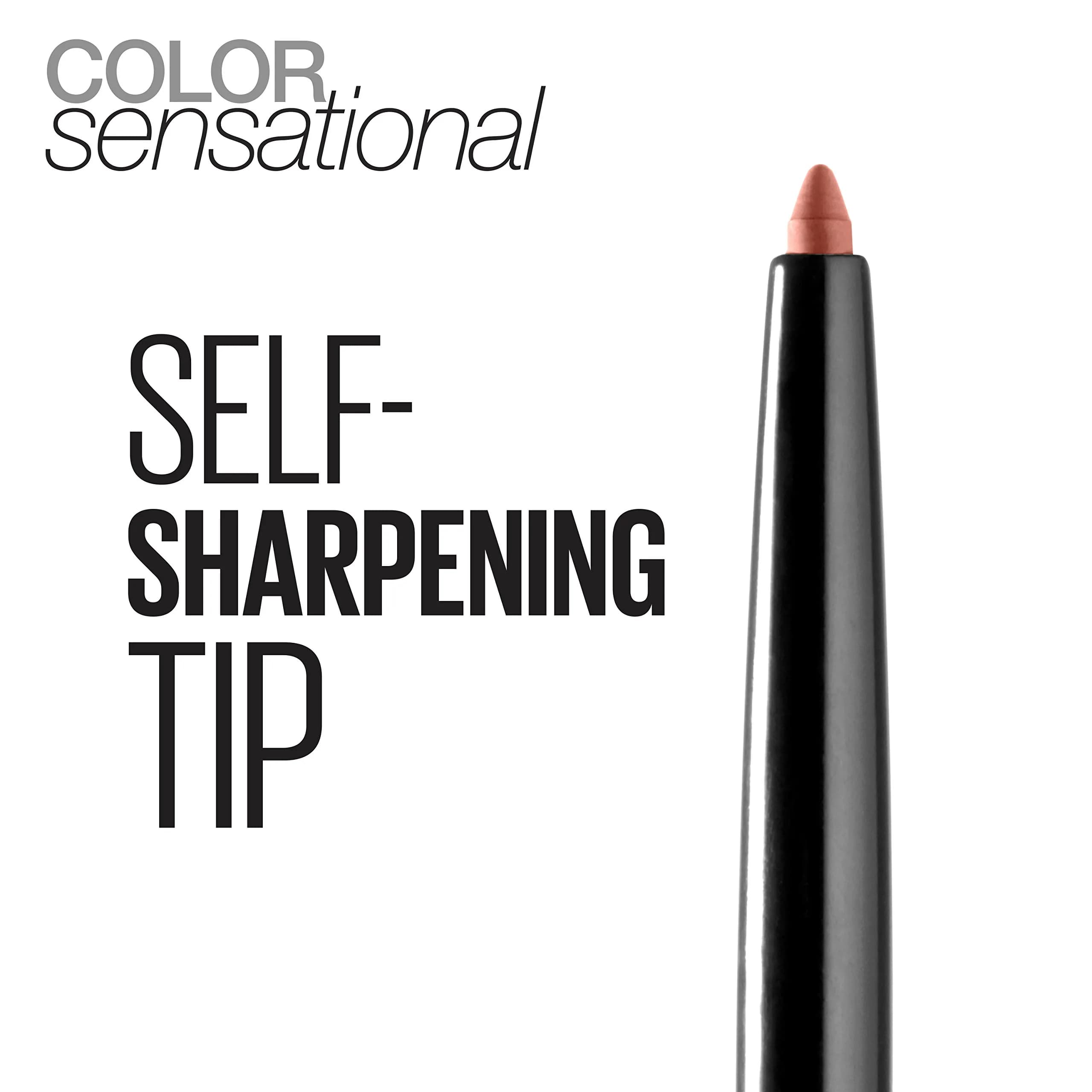 Maybelline Color Sensational Shaping Lip Liner Very Cherry Red 0.01 oz (0.28 g) | Smudge-Proof Definition - view 2