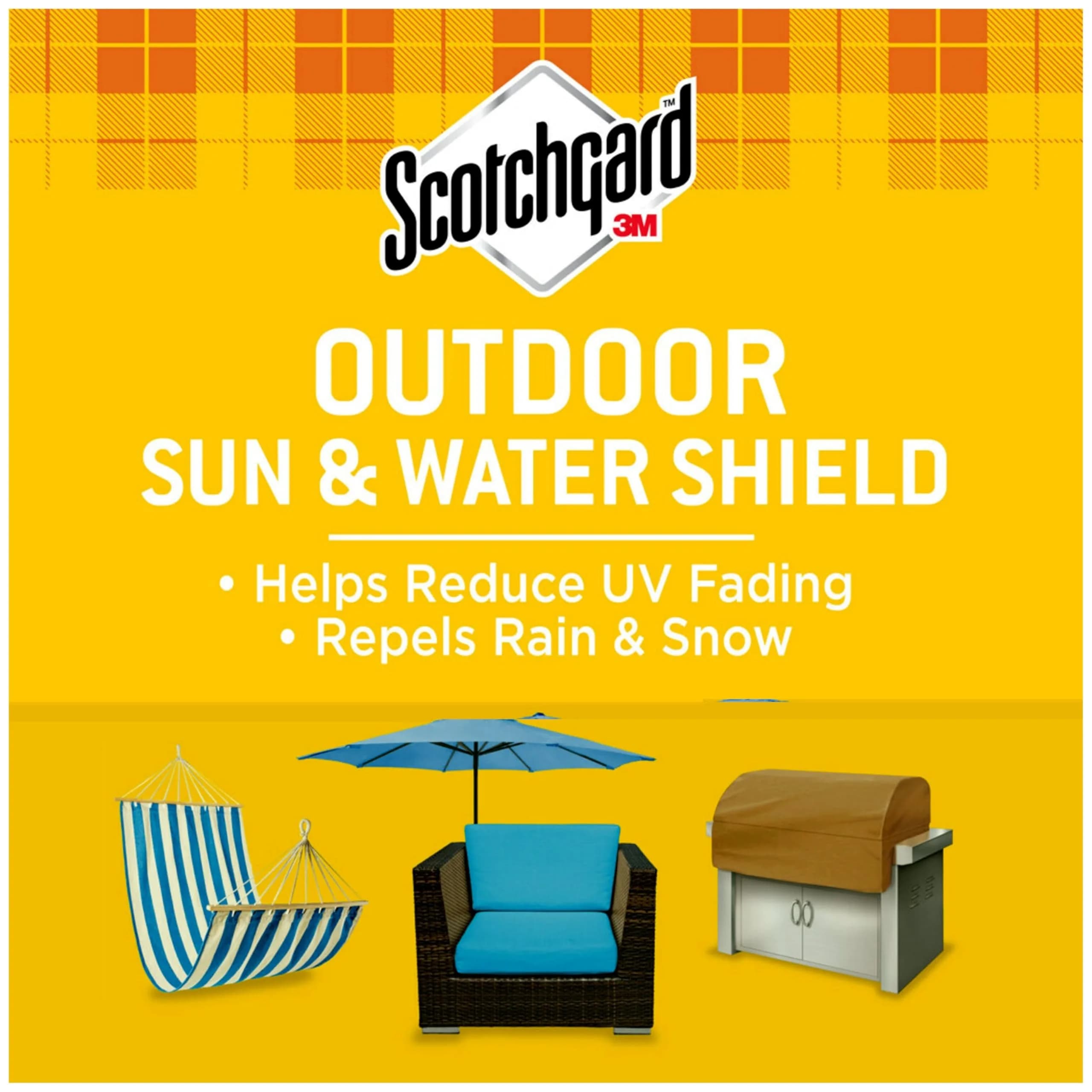 Scotchgard Outdoor Water & Sun Shield Fabric Spray 298ml (10.5 oz) | Protects Gear from Sun & Water - view 2