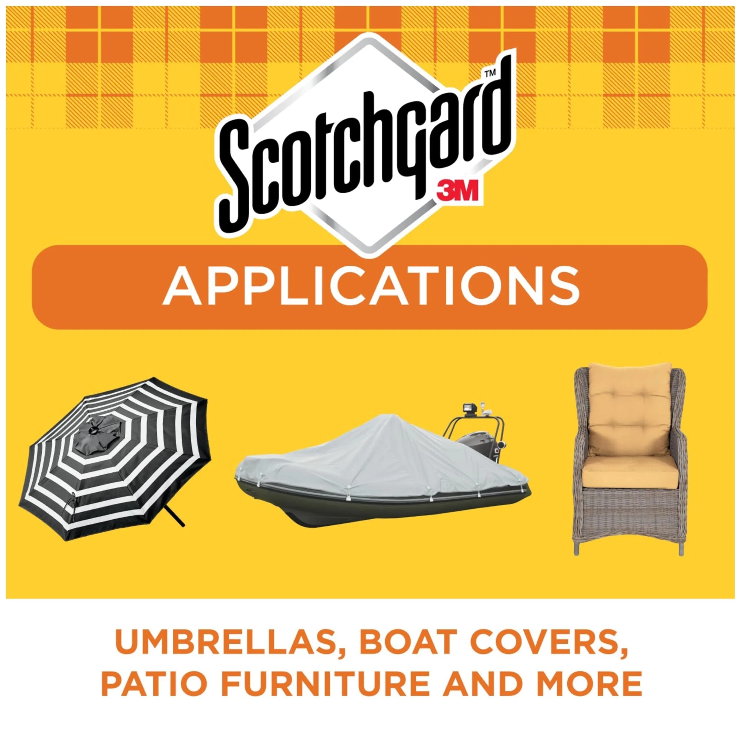 Scotchgard Outdoor Water & Sun Shield Fabric Spray 298ml (10.5 oz) | Protects Gear from Sun & Water - view 3