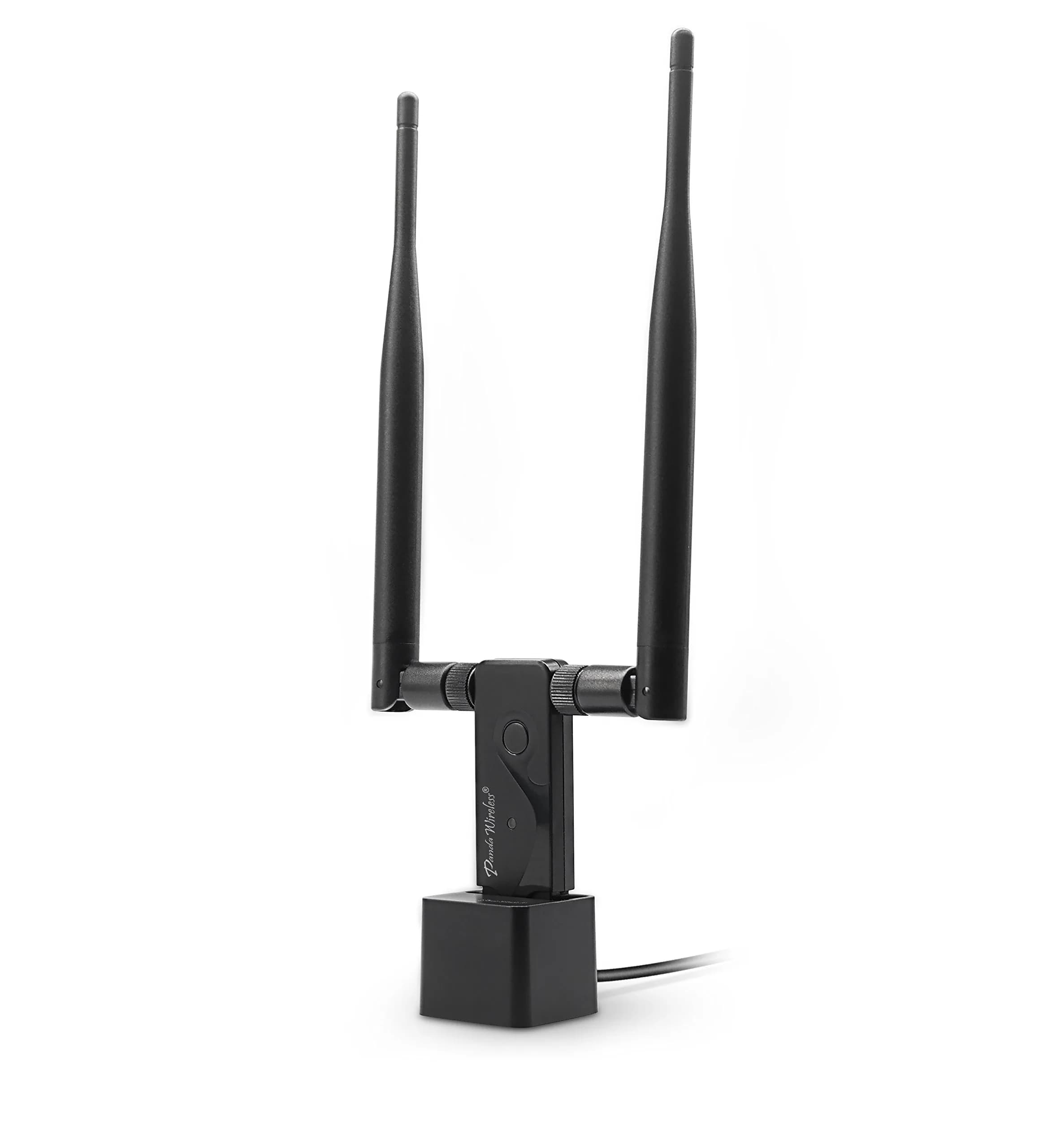 Panda Wireless PAU09 N600 Dual Band USB WiFi Adapter 300Mbps | Dual 5dBi Antennas for Windows & Linux - main product image