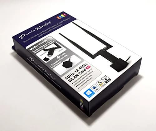 Panda Wireless PAU09 N600 Dual Band USB WiFi Adapter 300Mbps | Dual 5dBi Antennas for Windows & Linux thumbnail 4