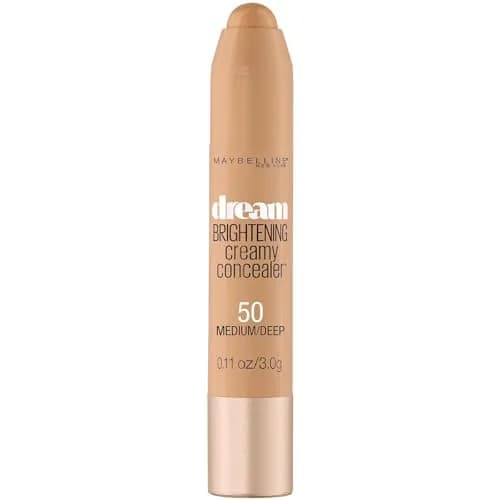 Maybelline New York Dream Brightening Creamy Concealer Stick, Medium/Deep, 0.11 oz (3g) | Illuminates Under Eyes thumbnail 1