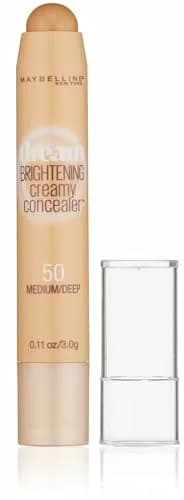 Maybelline New York Dream Brightening Creamy Concealer Stick, Medium/Deep, 0.11 oz (3g) | Illuminates Under Eyes thumbnail 9