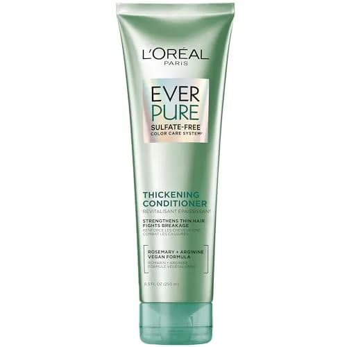 L'Oreal Paris EverPure Thickening Sulfate Free Conditioner 250ml (8.5 Fl Oz) | Strengthens Thin, Fragile Hair thumbnail 1
