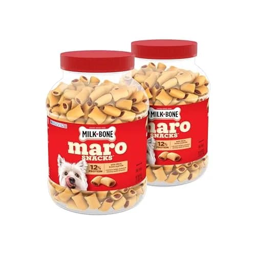 Milk-Bone MaroSnacks Small Dog Treats with Bone Marrow | Crunchy, Nutritious Snack for All Sizes thumbnail 1