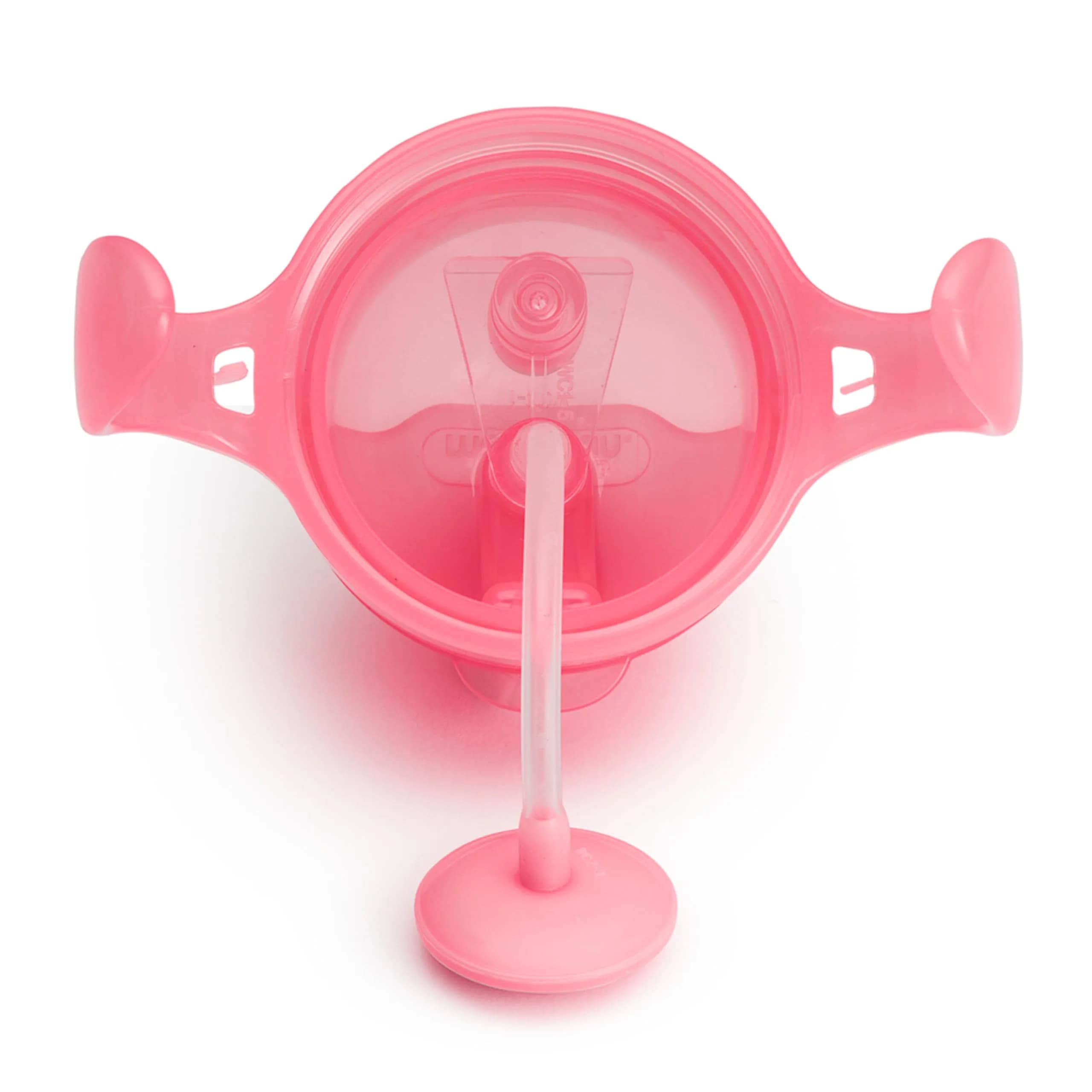 Munchkin Any Angle Sippy Cup for Toddlers 200ml (7 Ounce) | Spill-Proof Weighted Straw Cup with Transition Handles - view 5