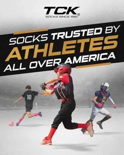 TCK Prosport Knee High Tube Socks - Texas Orange | Athletic Performance & Classic Style thumbnail 6