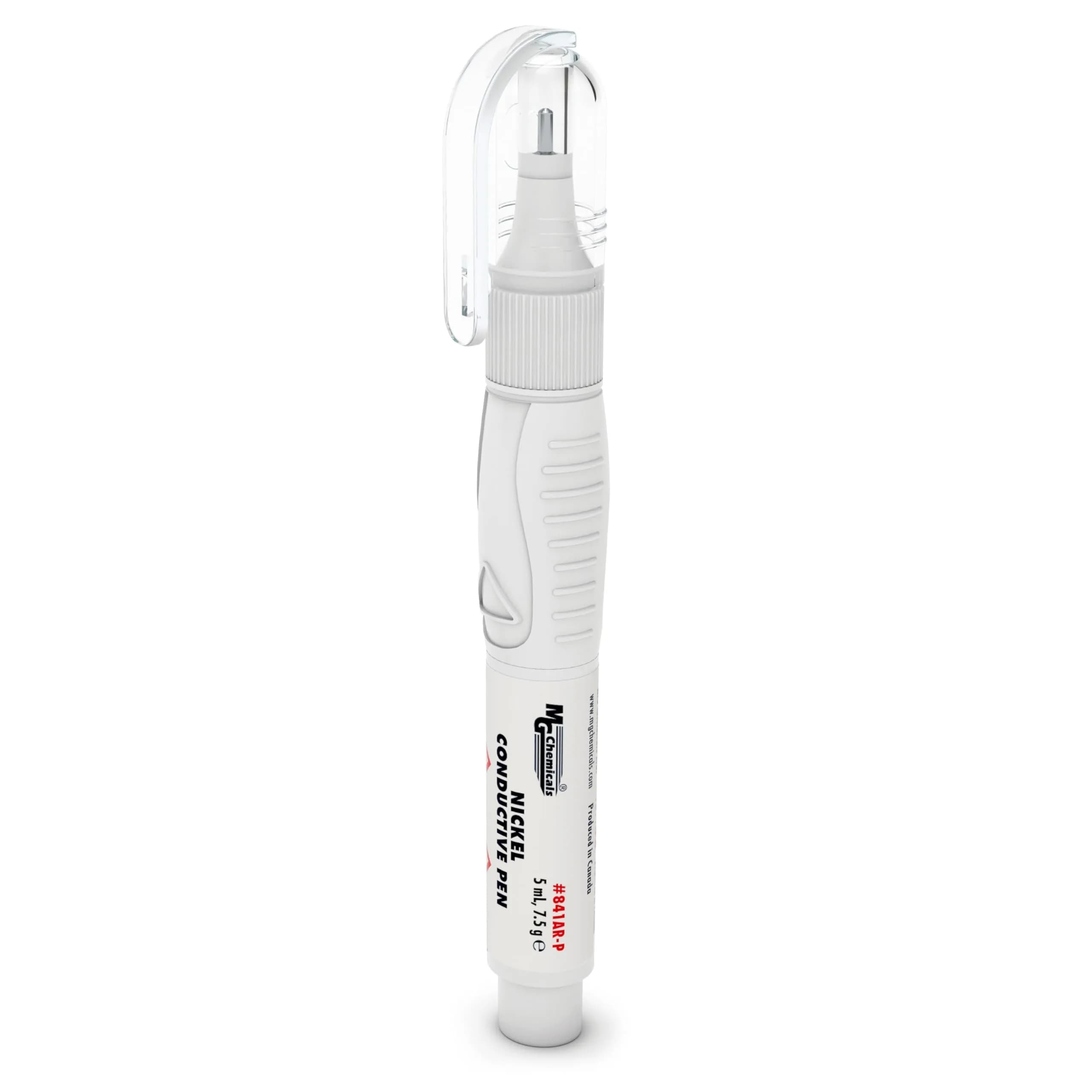 MG Chemicals 841AR-P Nickel Conductive Pen 5ml (0.17 Fl Oz) | Fast Drying Circuit Repair Pen - main product image