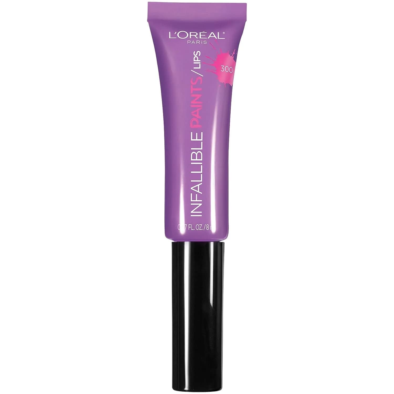 L'Oreal Paris Infallible PAINTS/LIPS Lilac Lust 0.27 fl oz | Vibrant Liquid Lipstick with Full Coverage