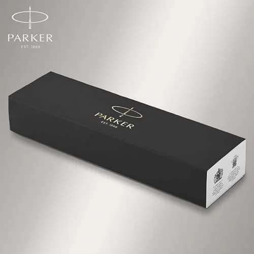 Parker IM Rollerball Pen Black Lacquer Gold Trim Fine Point Black Ink Gift Box (1931659) | Smooth Writing Instrument thumbnail 7