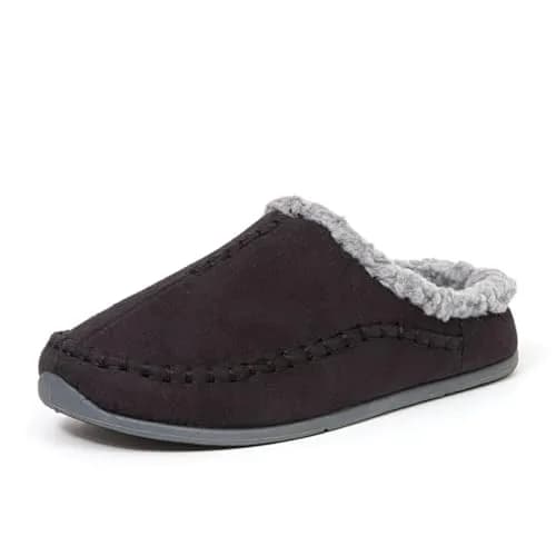 Deer Stags Unisex Nordic Tweed Slipper / Black / Men's 11 US | Cozy Indoor-Outdoor Comfort thumbnail 1