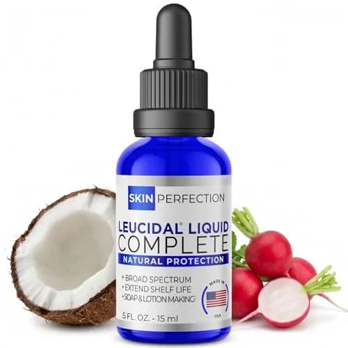 Skin Perfection Leucidal Liquid Complete Natural Preservative 15ml (0.5 Fl Oz) | DIY Skincare Protection thumbnail 1