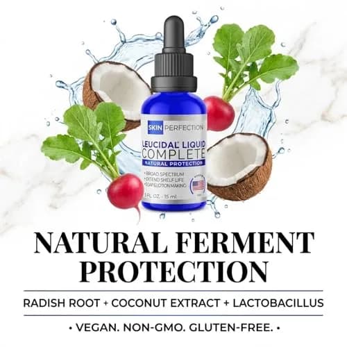 Skin Perfection Leucidal Liquid Complete Natural Preservative 15ml (0.5 Fl Oz) | DIY Skincare Protection thumbnail 6