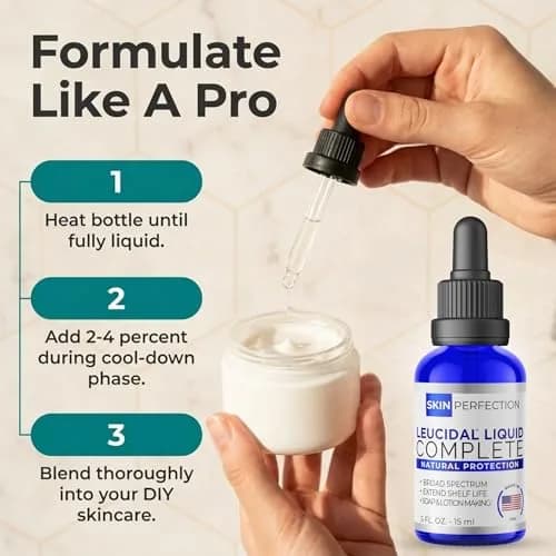 Skin Perfection Leucidal Liquid Complete Natural Preservative 15ml (0.5 Fl Oz) | DIY Skincare Protection thumbnail 7