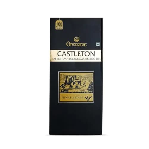 Goodricke Castleton Premium Darjeeling Tea Bags 100 Count | World's 2nd Largest Tea Producer thumbnail 1