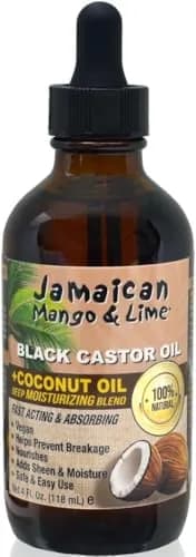 Jamaican Mango & Lime Black Castor Oil 2oz | Strengthens & Moisturizes Hair & Scalp thumbnail 1