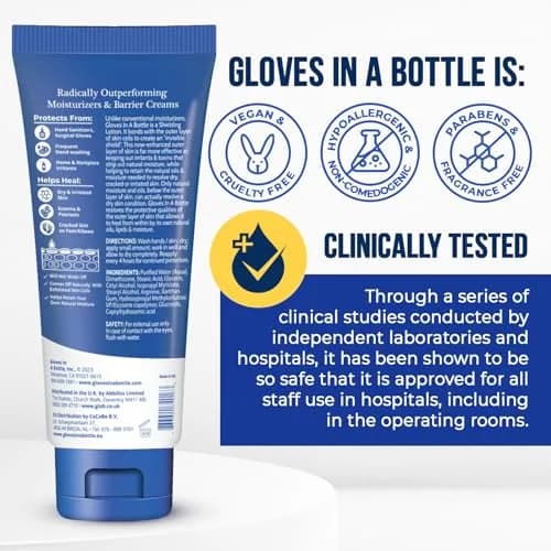 Gloves In A Bottle Shielding Lotion for Dry Skin 3.4 oz | Protects & Restores Cracked Skin thumbnail 5
