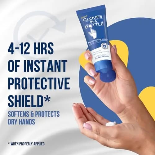Gloves In A Bottle Shielding Lotion for Dry Skin 3.4 oz | Protects & Restores Cracked Skin thumbnail 2