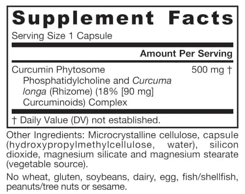 Jarrow Formulas Curcumin Phytosome 500 mg Veggie Capsules | Joint Health & Antioxidant Support thumbnail 9