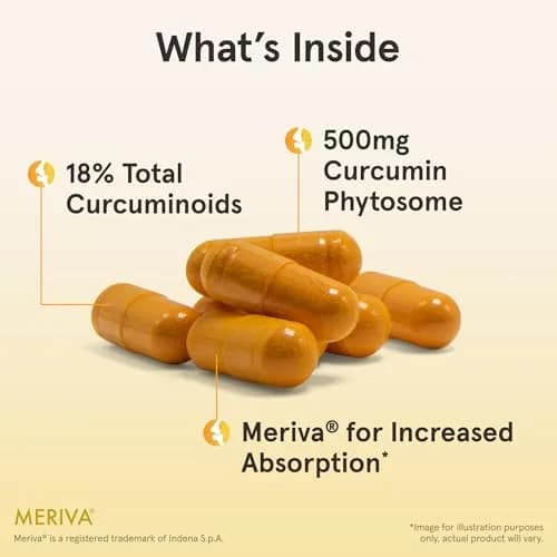Jarrow Formulas Curcumin Phytosome 500 mg Veggie Capsules | Joint Health & Antioxidant Support thumbnail 3