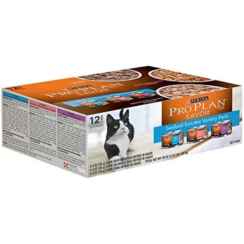 Waggin' Train Pro Plan Seafood Entrees Variety Pack 2.25 lb | Supports Cat Skin & Immunity thumbnail 7