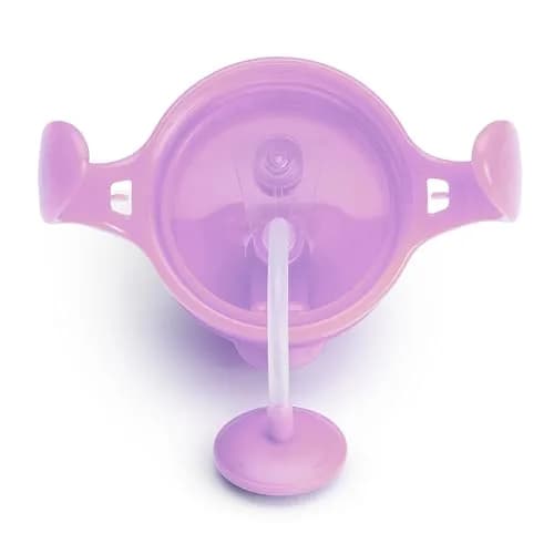 Munchkin Click Lock Weighted Straw Cup 7oz Orange | Spill-Proof Toddler Drinking Cup for 6+ Months thumbnail 5