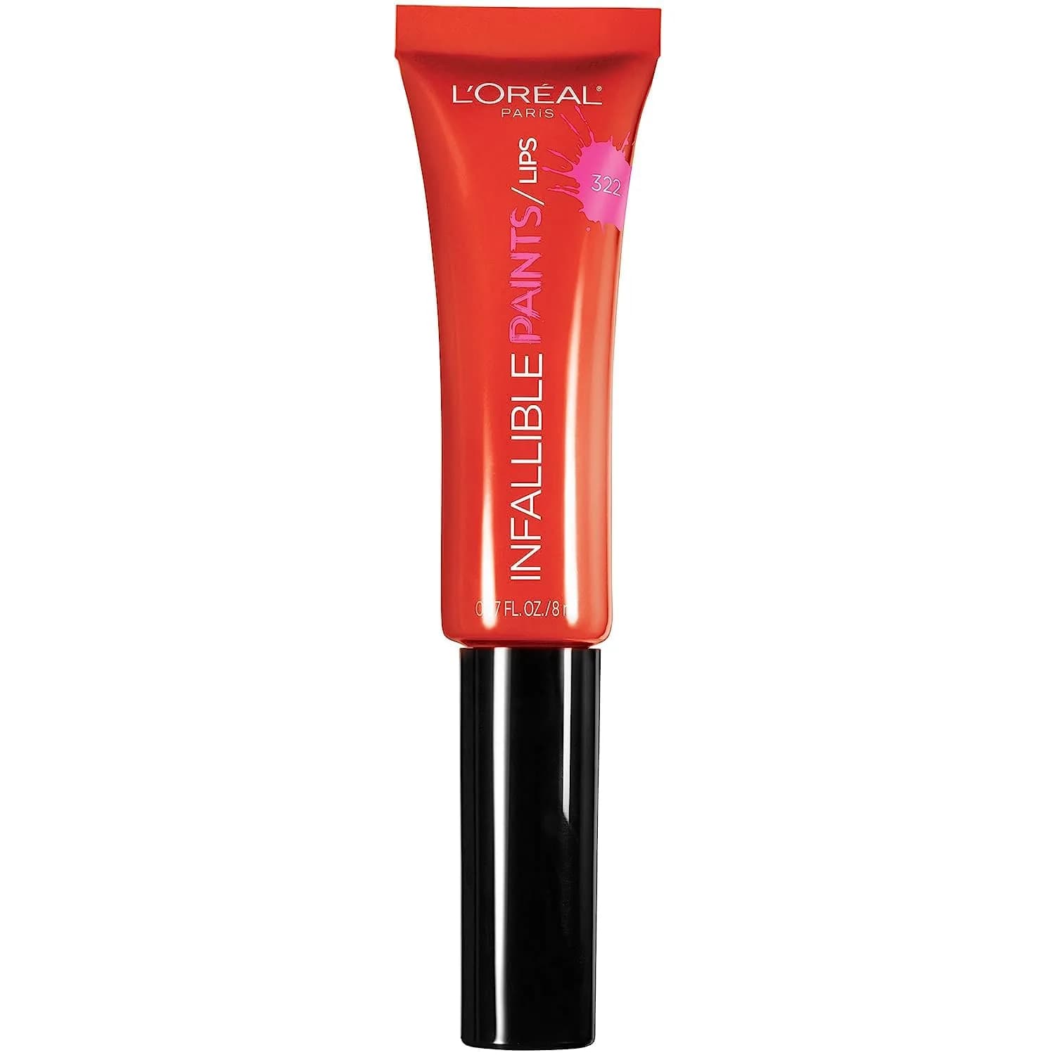 L'Oreal Paris Infallible PAINTS/LIPS, Orange Envy | Vibrant Liquid Lipstick, Full Coverage (70-120 chars)