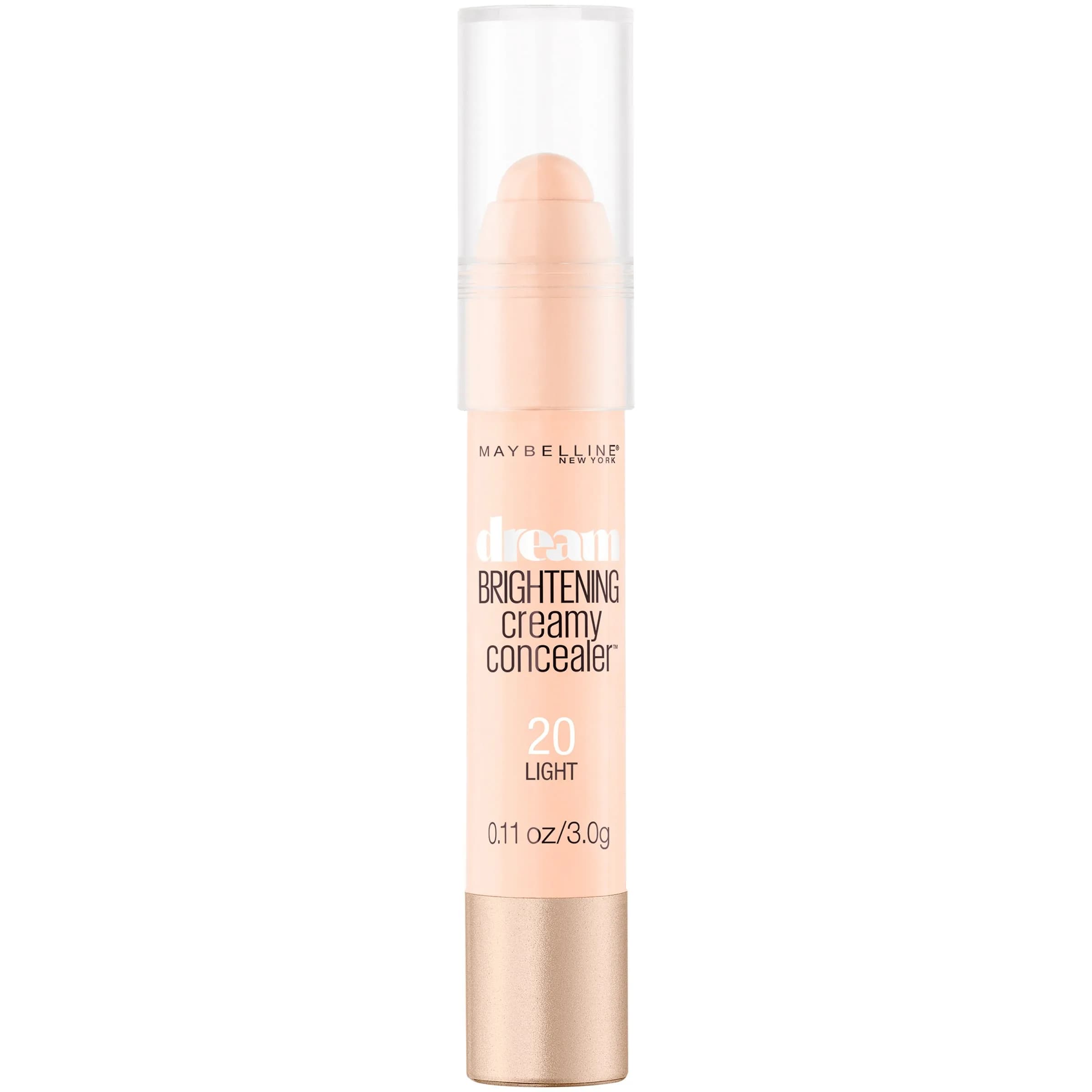 Maybelline New York Dream Brightening Creamy Concealer Stick Light 0.11 oz (3.1g) | Illuminates Under Eyes thumbnail 2