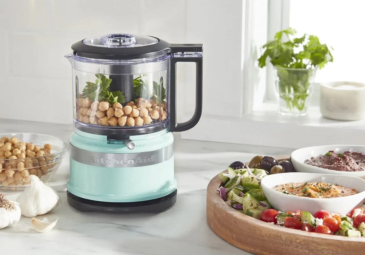 KitchenAid 3.5 Cup Food Chopper KFC3516IC Ice Blue | 105 ml (3.5 Cup) | 240W Cordless Electric Chopper - view 4