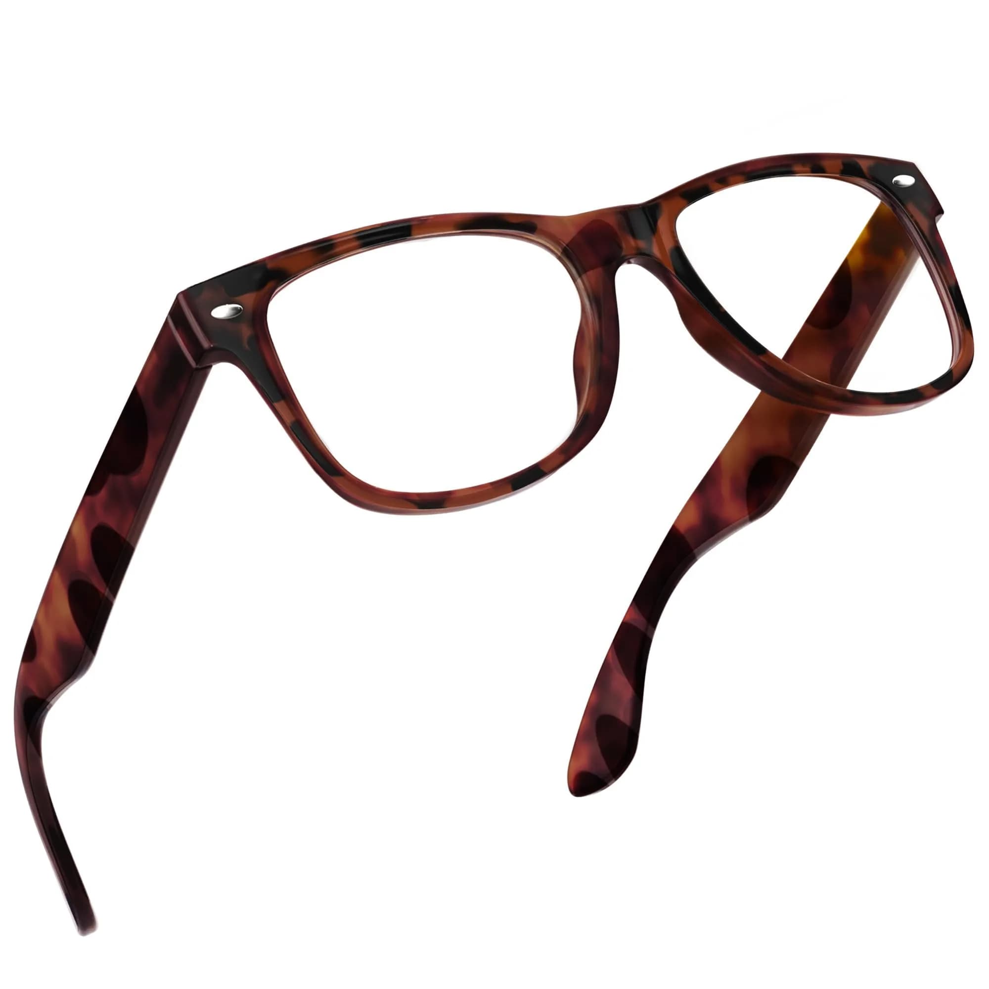 grinderPUNCH Blue Light Reading Glasses 4.00 Diopters | UV400 Protection — Tortoise