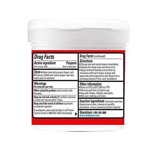 Boudreaux's Butt Paste Max Strength Diaper Rash Cream Skin Protectant 14 oz (397 g) | Clinically Tested for Fast Relief thumbnail 6