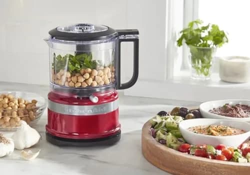 KitchenAid 3.5 Cup Food Chopper KFC3516ER Empire Red | Compact & Powerful Prep thumbnail 4