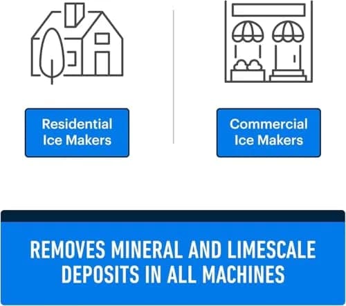 Essential Values Ice Machine Cleaner and Descaler 16 fl oz (473 ml) | Powerful Descaling for All Ice Makers thumbnail 7