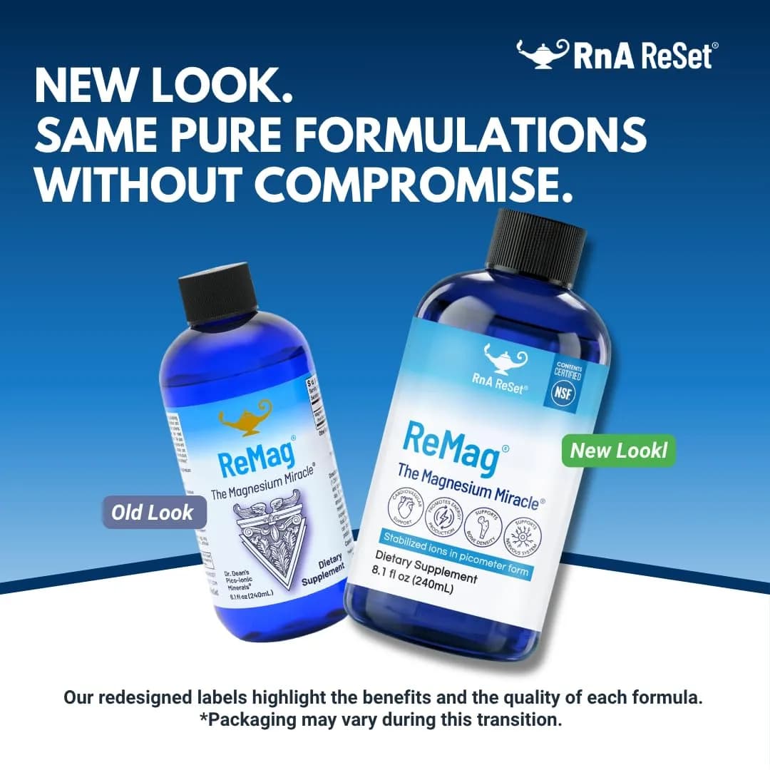 RnA ReSet ReMag Liquid Magnesium Chloride 240ml (8.1 Fl Oz) | NSF Certified for Sleep & Nerve Health - view 5