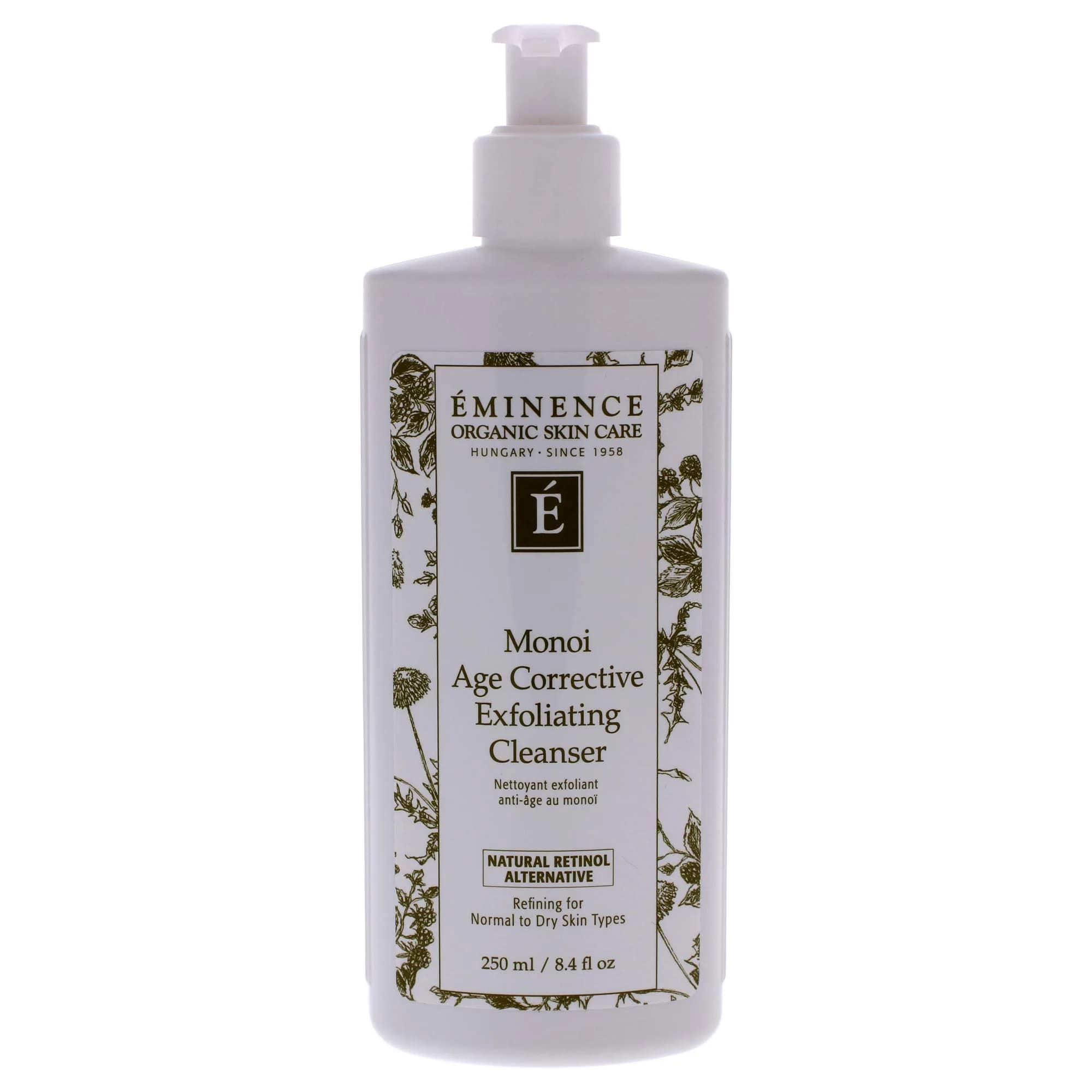 Eminence Age Corrective Monoi Exfoliating Cleanser 8.4oz (250ml) | Gentle, Multi-Action Skin Treatment for Normal & Dry Skin - main product image