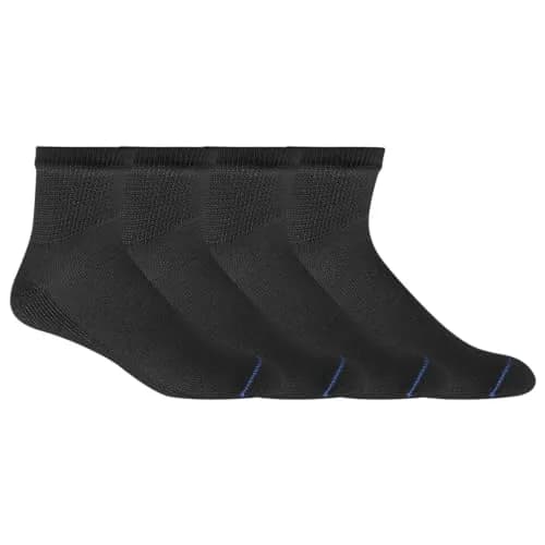 Dr. Scholl's Men's Diabetic & Circulatory Ankle Socks 4-Pack | APMA Accepted, Moisture-Wicking thumbnail 7