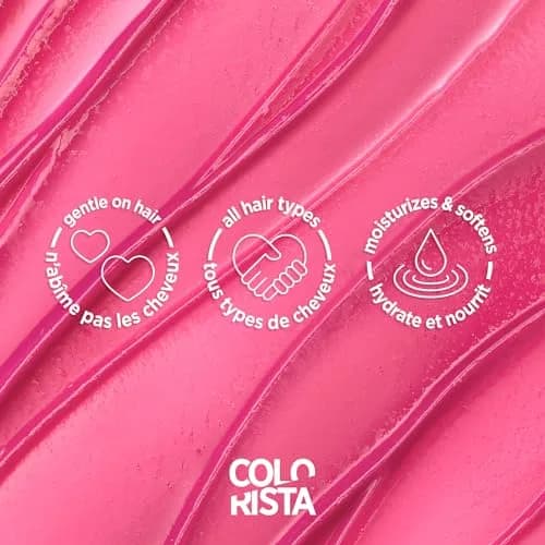 L'Oreal Paris Colorista Semi-Permanent Hair Color Pink 118ml (4 Fl Oz) | Temporary Hair Dye for Bleached & Blonde Hair thumbnail 4