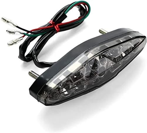 CICMOD 12V LED Motorcycle Brake Tail Light Assembly | Universal Fit for Cruisers & ATVs thumbnail 1