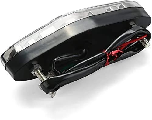 CICMOD 12V LED Motorcycle Brake Tail Light Assembly | Universal Fit for Cruisers & ATVs thumbnail 5