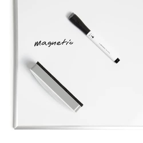 U Brands Magnetic Dry Erase Board Eraser 2"x5"x1" White | Effortless Erasing for Office & School thumbnail 8