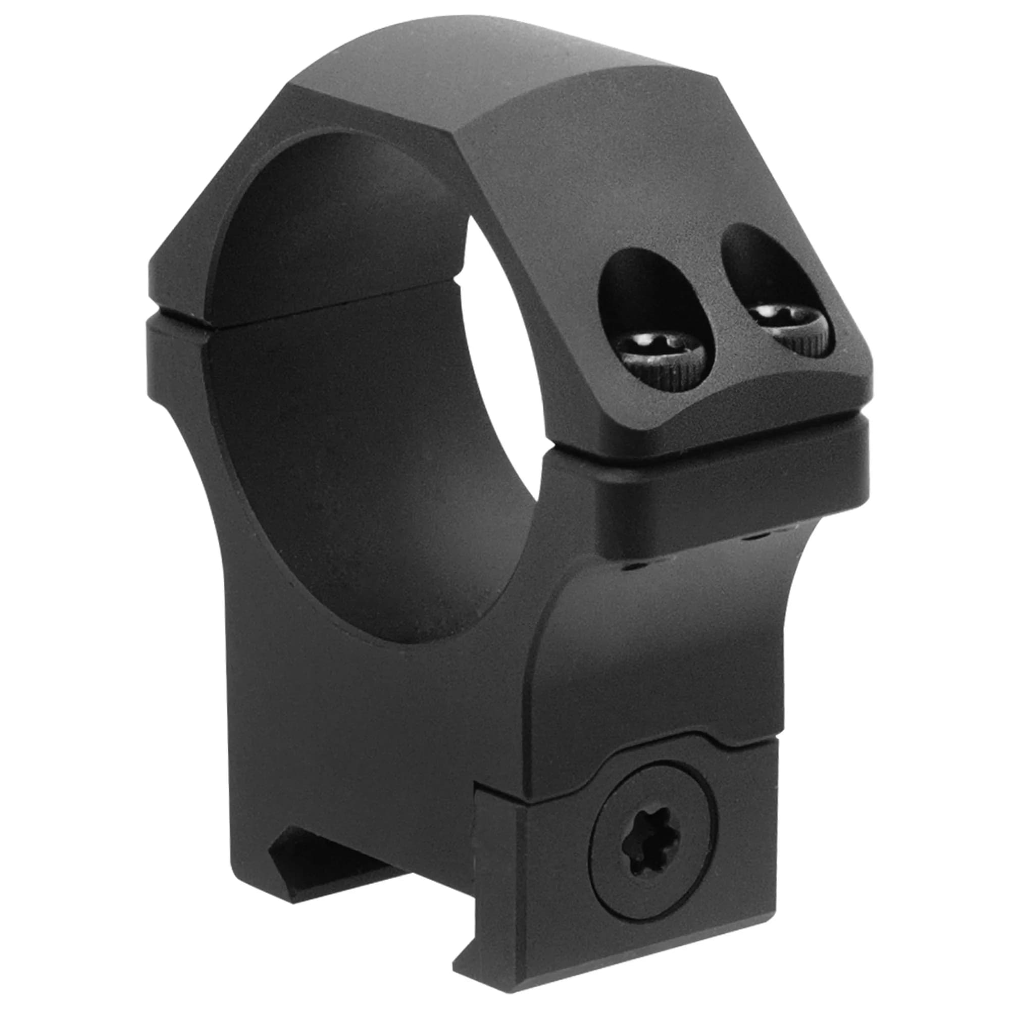 UTG Pro 34mm Medium Profile P.O.I Picatinny Rings | Fits 34mm Optics, Black, 2-Piece Set