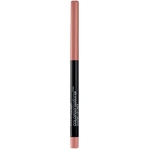 Maybelline Color Sensational Shaping Lip Liner, Totally Toffee, Nude, 0.01 oz (0.28 g) | Smudge-Proof & Self-Sharpening thumbnail 2